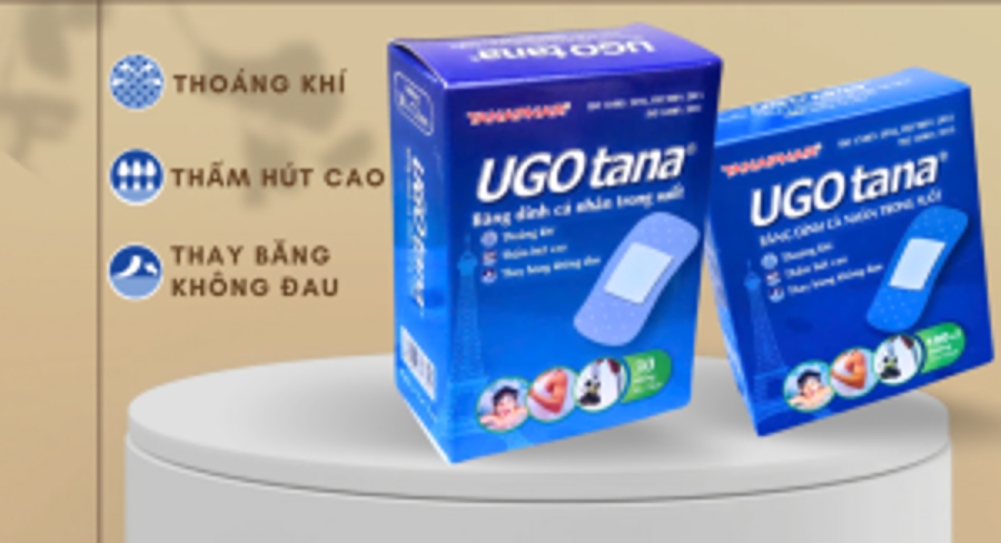 Băng dính cá nhân trong suốt UGOTANA