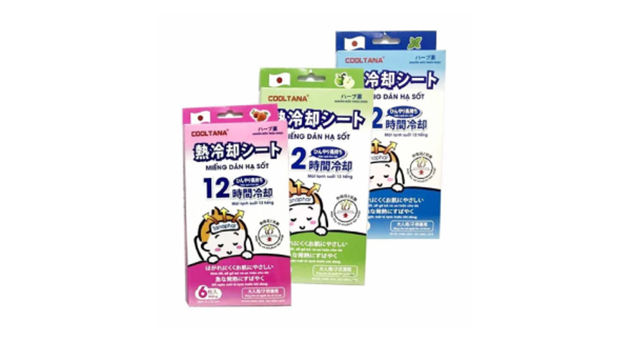 Miếng dán hạ sốt COOLTANA chính hãng giá tốt sản xuất và phân phối tại Tanaphar