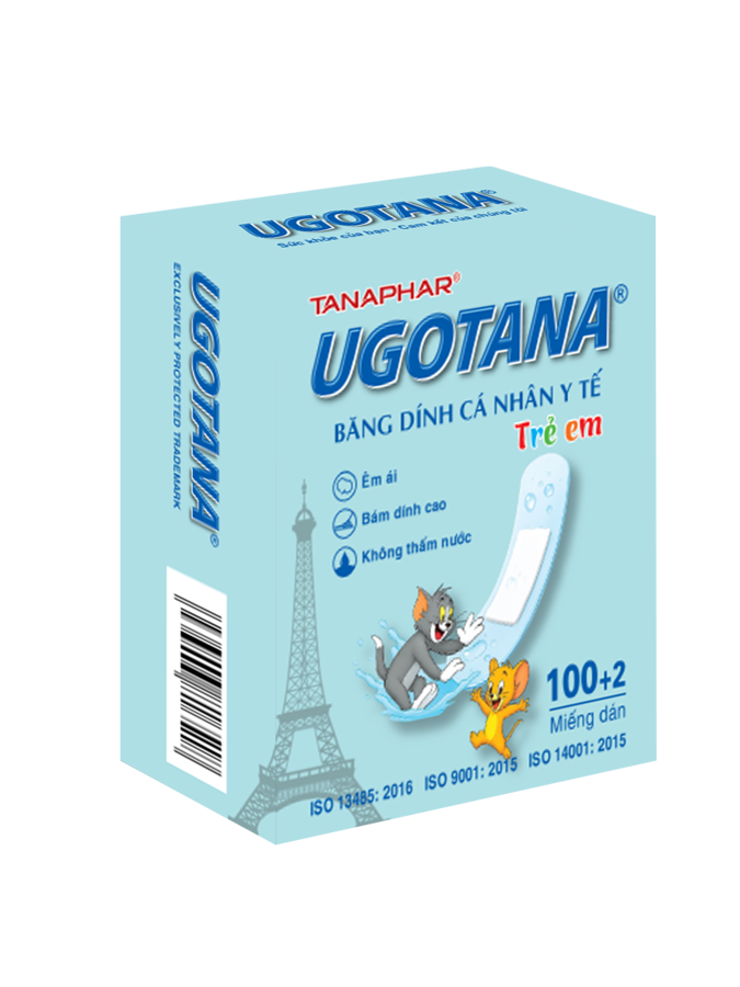 Băng Dính Cá Nhân Y Tế Dành Cho Trẻ Em UGOTANA