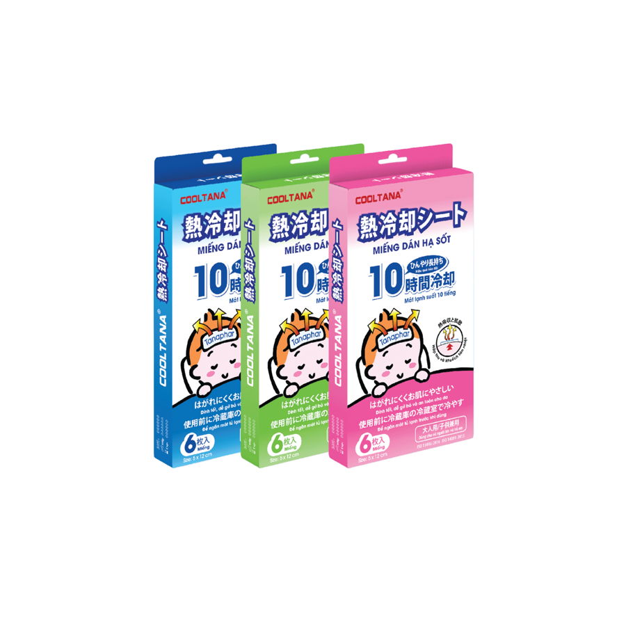 Miếng dán hạ sốt Cooltana Tanaphar