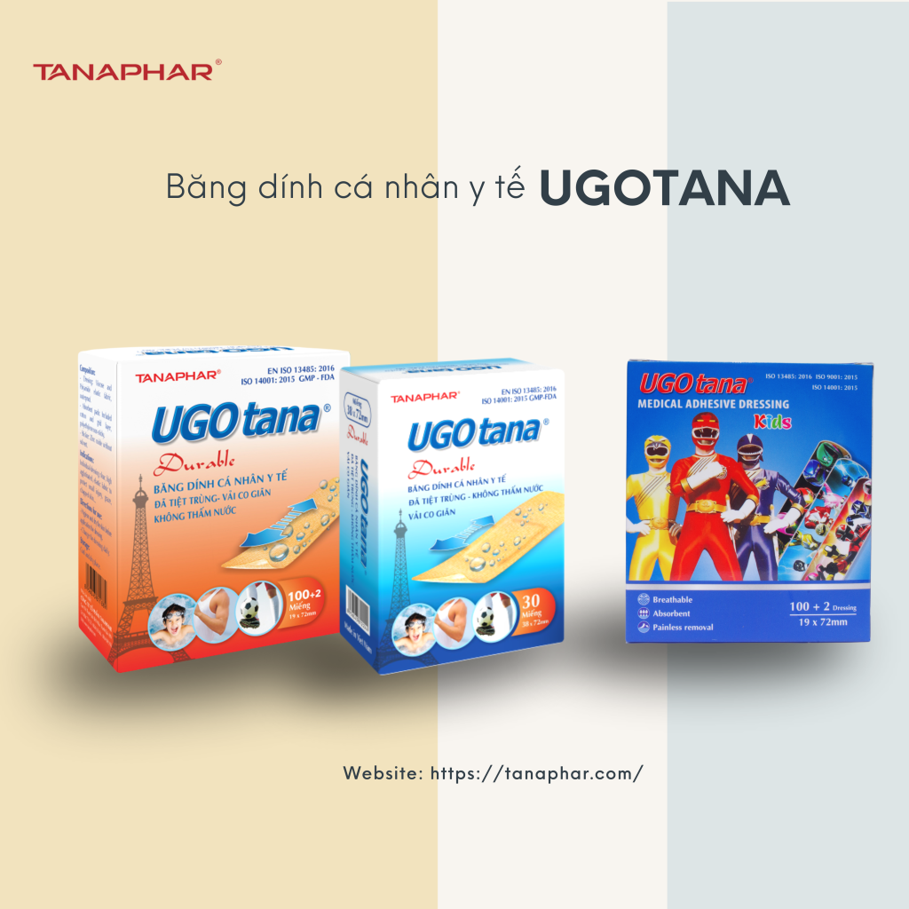 BĂNG DÍNH CÁ NHÂN Y TẾ UGOTANA 1