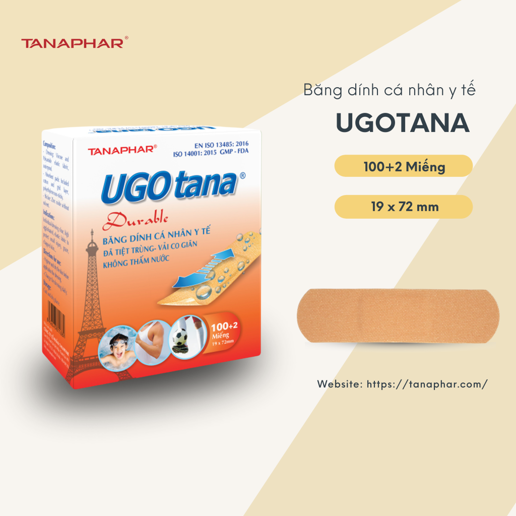 BĂNG DÍNH CÁ NHÂN Y TẾ UGOTANA 2