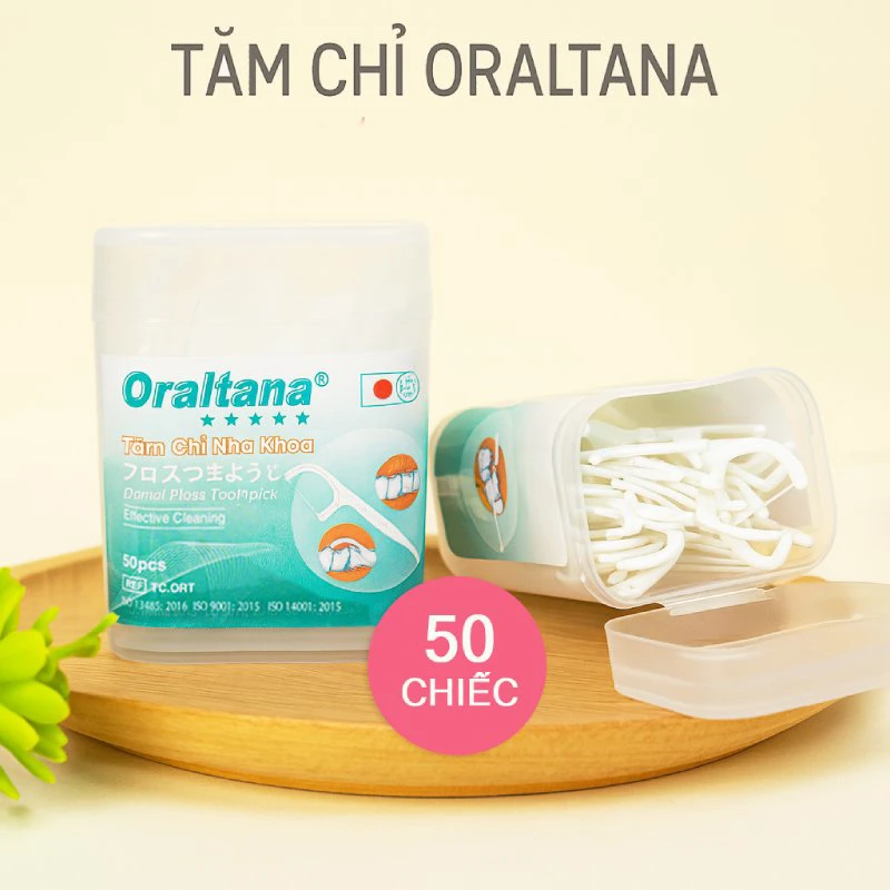 Tăm chỉ nha khoa Oraltana chính hãng giá tốt – Lọ 50 chiếc 2
