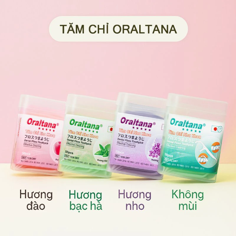 Tăm chỉ nha khoa Oraltana chính hãng giá tốt – Lọ 50 chiếc 3