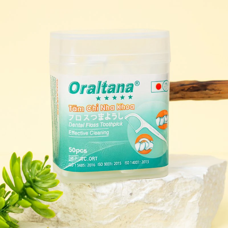 Tăm chỉ nha khoa Oraltana chính hãng giá tốt – Lọ 50 chiếc 4