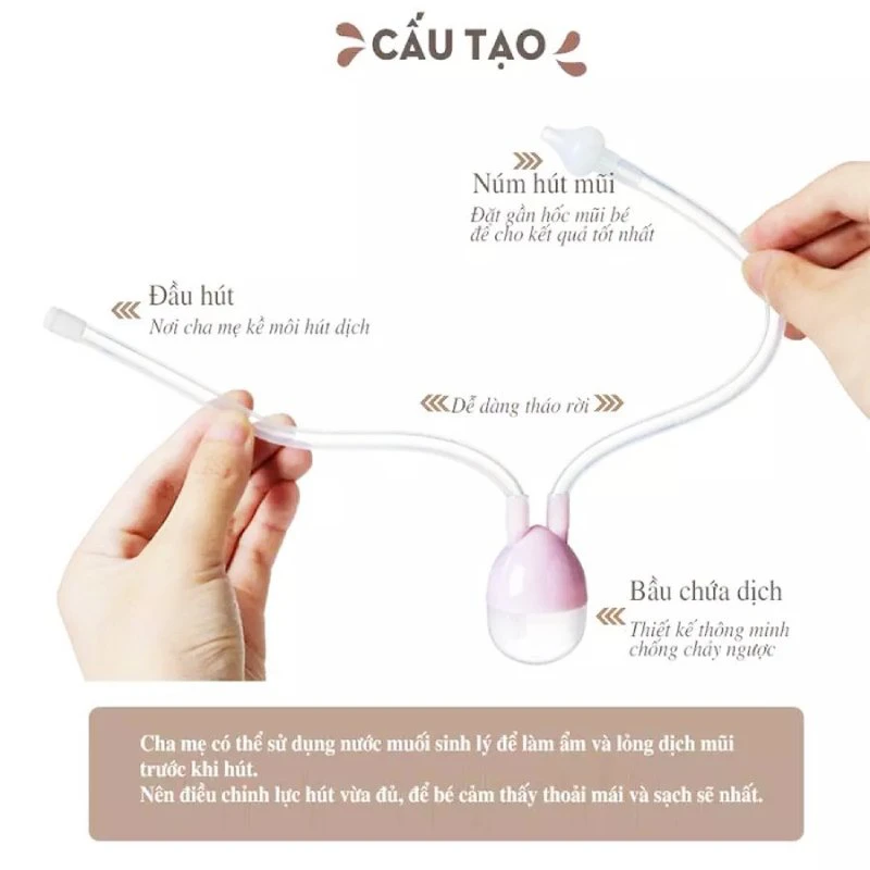 Dụng cụ hút mũi TANAKO an toàn, chính hãng, giá tốt 4