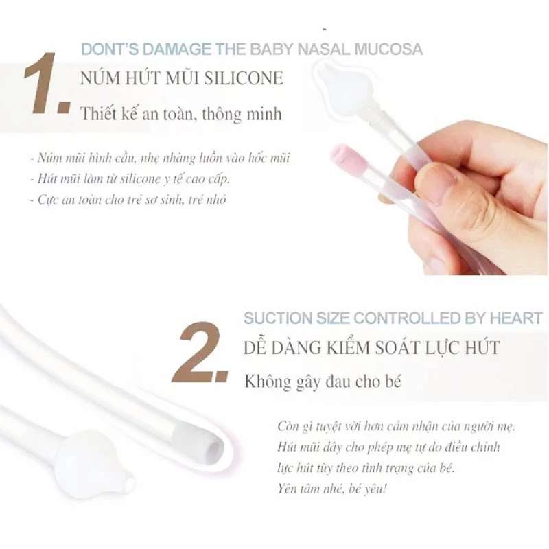 Dụng cụ hút mũi TANAKO an toàn, chính hãng, giá tốt 5