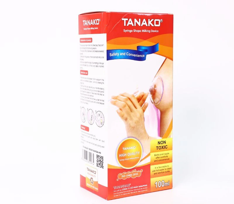 Dụng cụ hút sữa Tanako chính hãng, an toàn tiện lợi sản xuất và phân phối tại Tanaphar 2