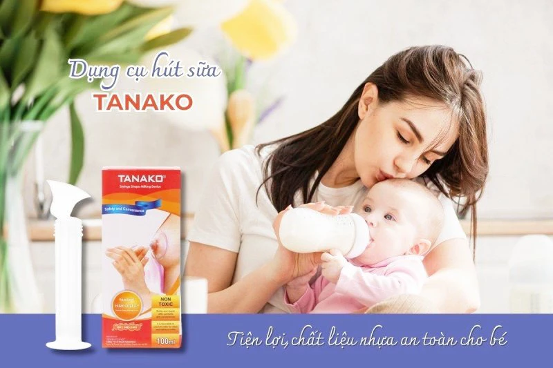 Dụng cụ hút sữa Tanako chính hãng, an toàn tiện lợi sản xuất và phân phối tại Tanaphar 4