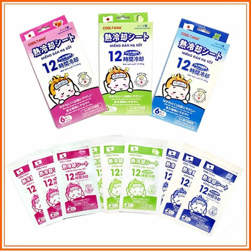 Miếng dán hạ sốt COOLTANA chính hãng, giá tốt 1
