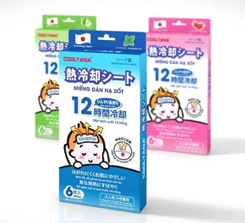 Miếng dán hạ sốt COOLTANA chính hãng, giá tốt 2