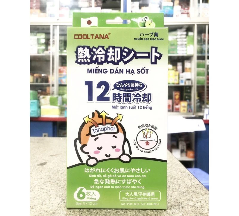 Miếng dán hạ sốt COOLTANA chính hãng, giá tốt 3