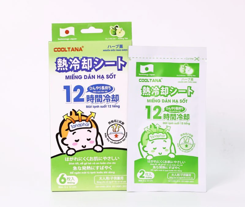 Miếng dán hạ sốt COOLTANA chính hãng giá tốt sản xuất và phân phối tại Tanaphar 3
