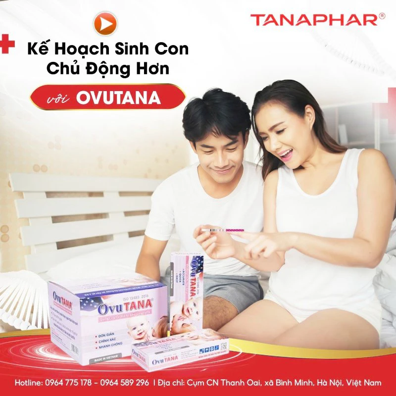 Que thử xét nghiệm định tính LH OvuTANA chính hãng giá tốt 4