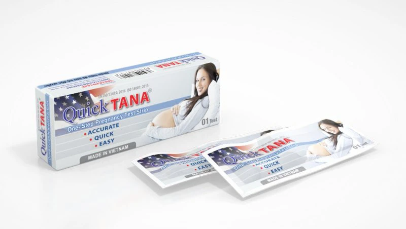 Que thử xét nghiệm định tính HCG QuickTANA chính hãng giá tốt 2
