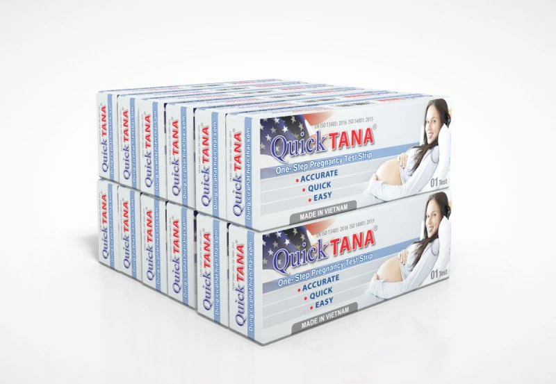 Que thử xét nghiệm định tính HCG QuickTANA chính hãng giá tốt 3