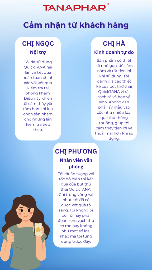 Thử thai QuickTANA – Đơn giản – Chính xác – Nhanh chóng 4