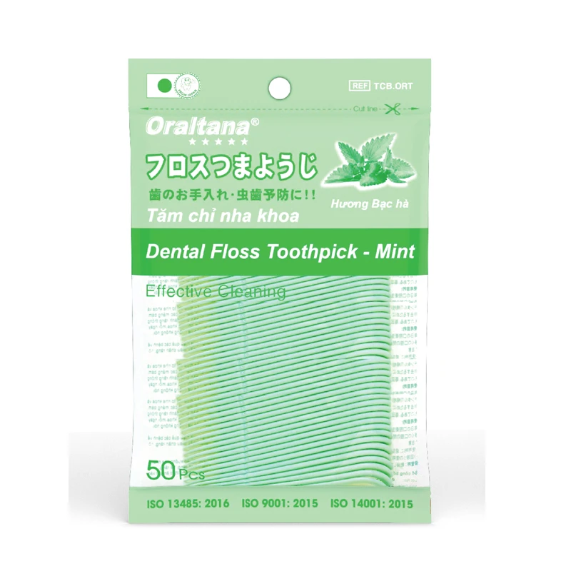 Tăm Chỉ Nha Khoa Oraltana túi 50 chiếc BH245174