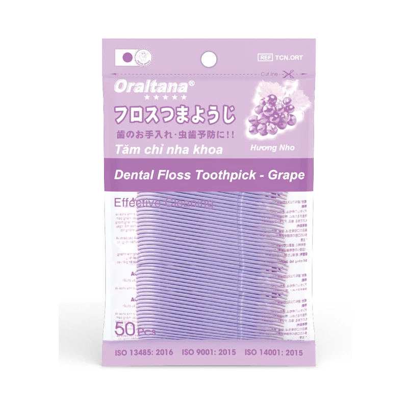 Tăm Chỉ Nha Khoa Oraltana túi 50 chiếc BH245174