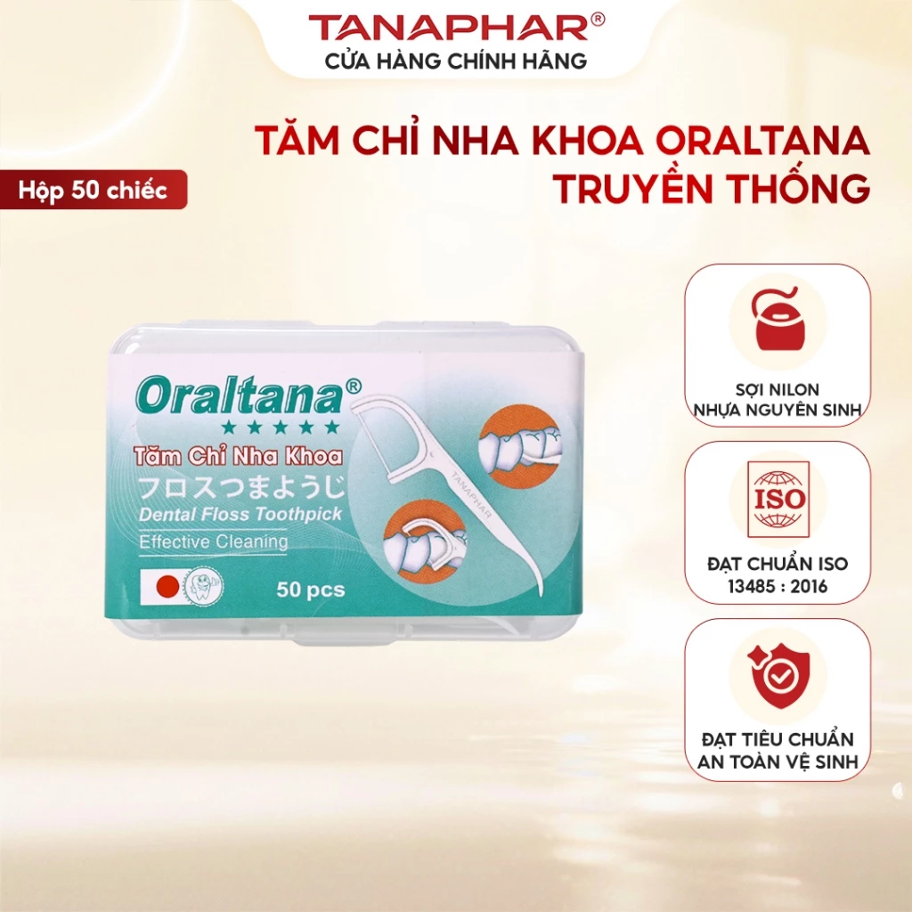 Tăm Chỉ Nha Khoa Oraltana Đạt Tiêu Chuẩn An Toàn Vệ Sinh BH245184
