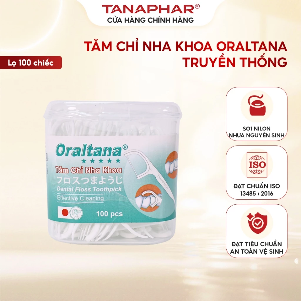 Tăm Chỉ Nha Khoa Oraltana Đạt Tiêu Chuẩn An Toàn Vệ Sinh BH245184