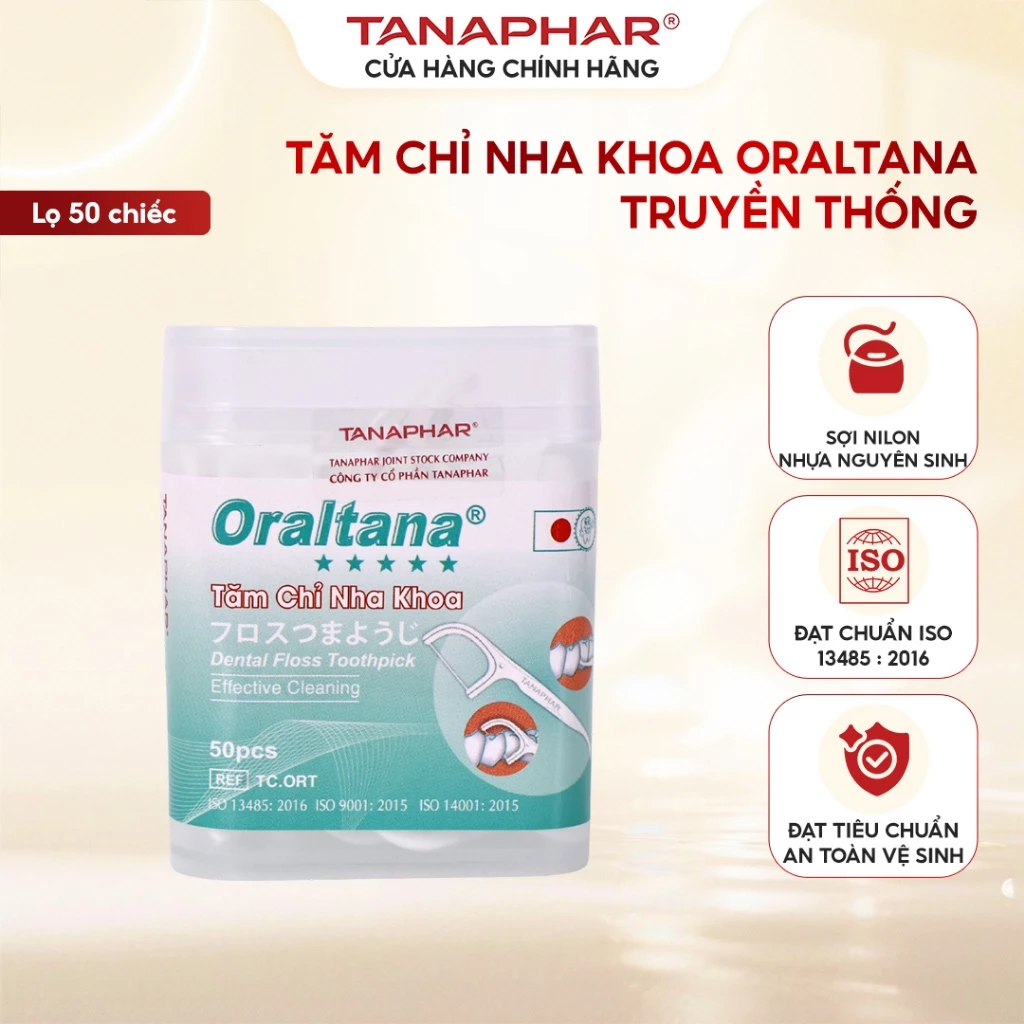 Tăm Chỉ Nha Khoa Oraltana Đạt Tiêu Chuẩn An Toàn Vệ Sinh BH245184