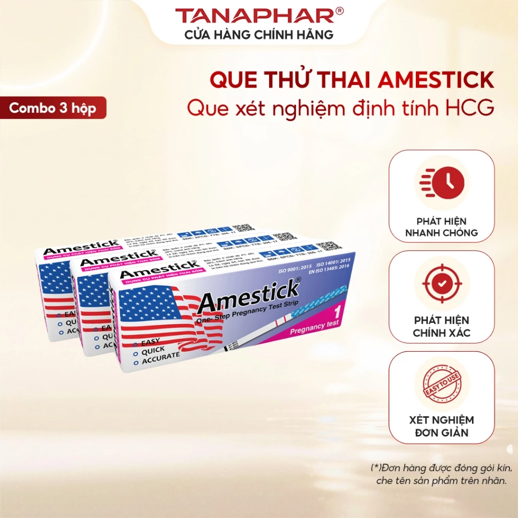 Combo 3 Que Thử Thai AMESTICK BH245187