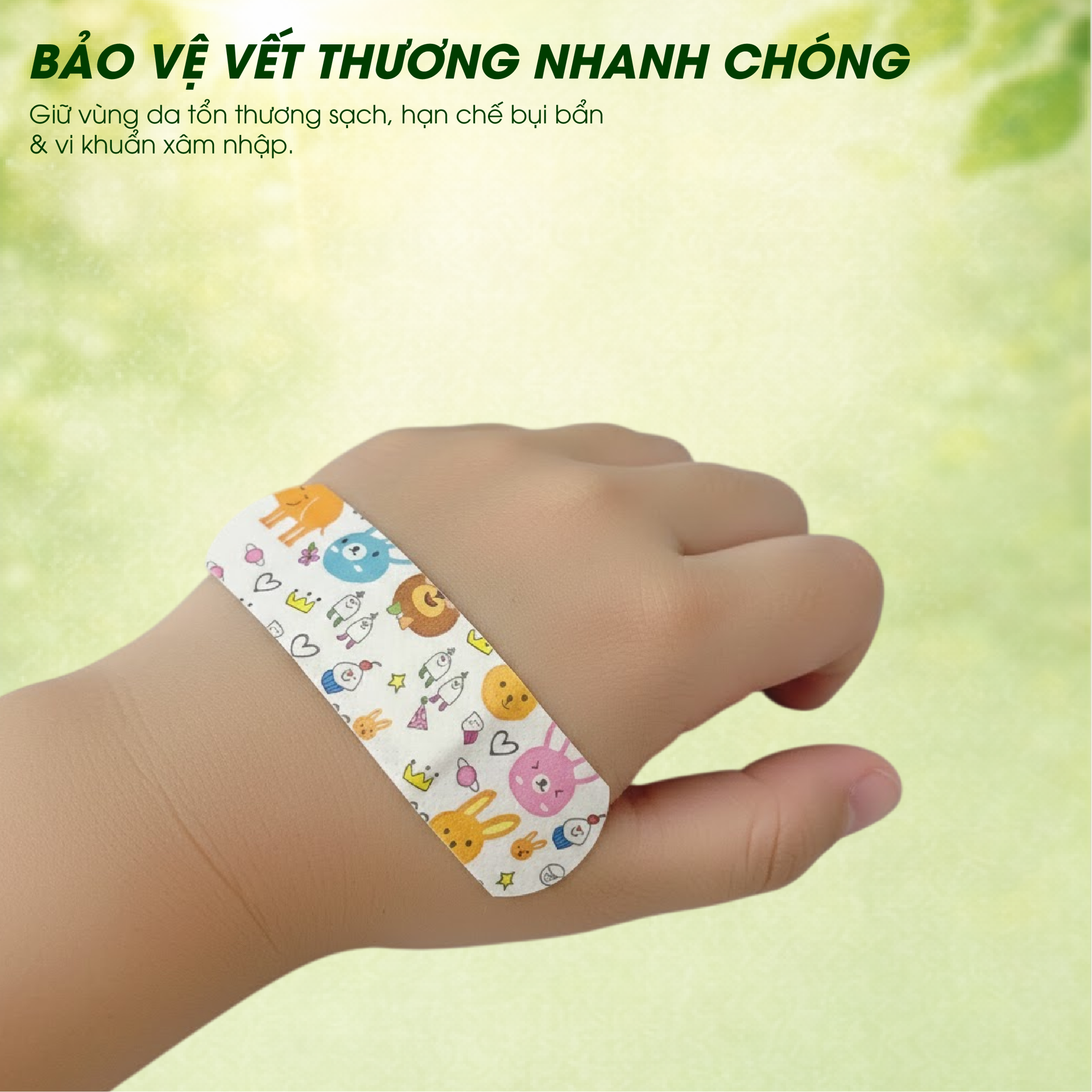 Băng Dính Cá Nhân Y Tế Dành Cho Trẻ Em Ugotana BH245142 4