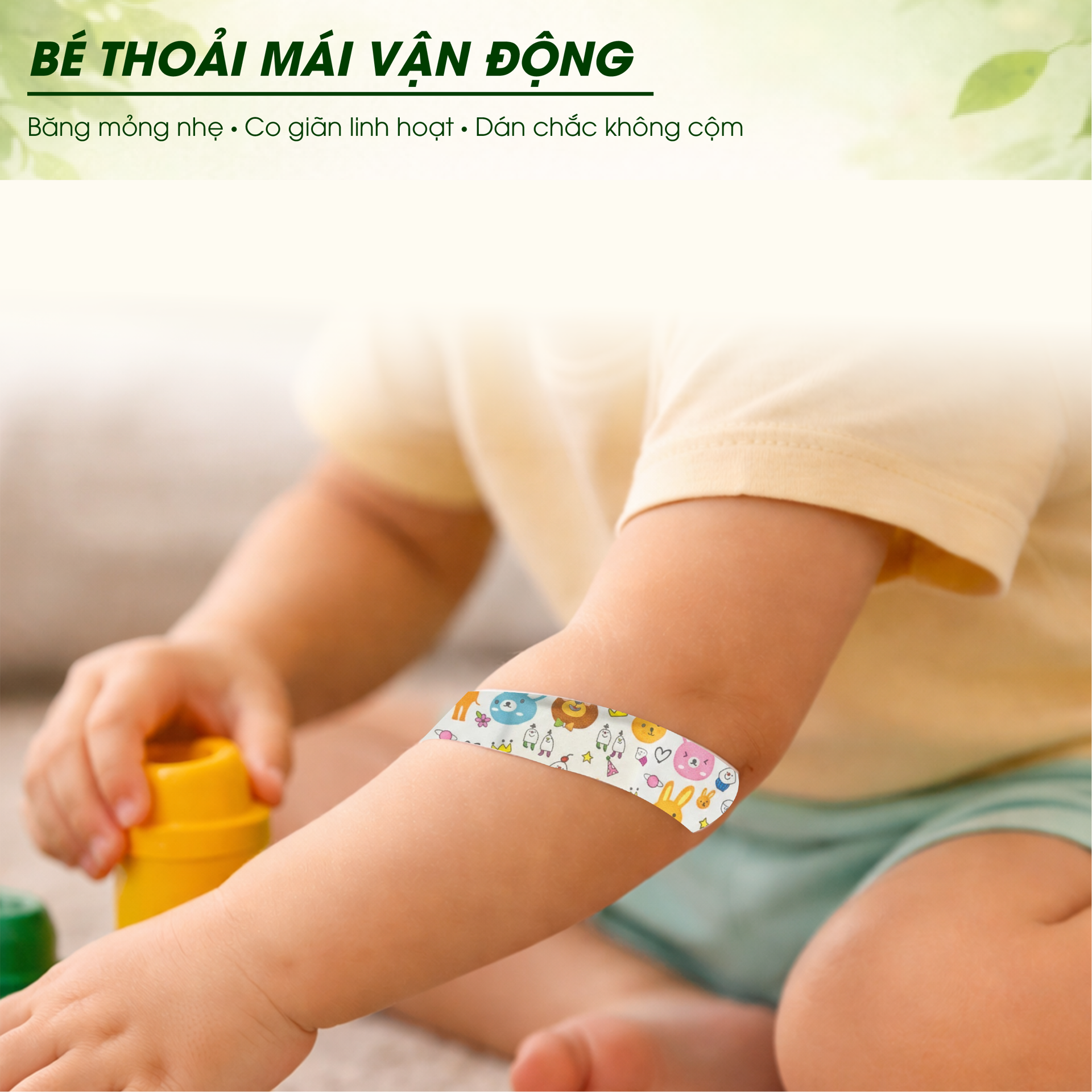 Băng Dính Cá Nhân Y Tế Dành Cho Trẻ Em Ugotana BH245142 7