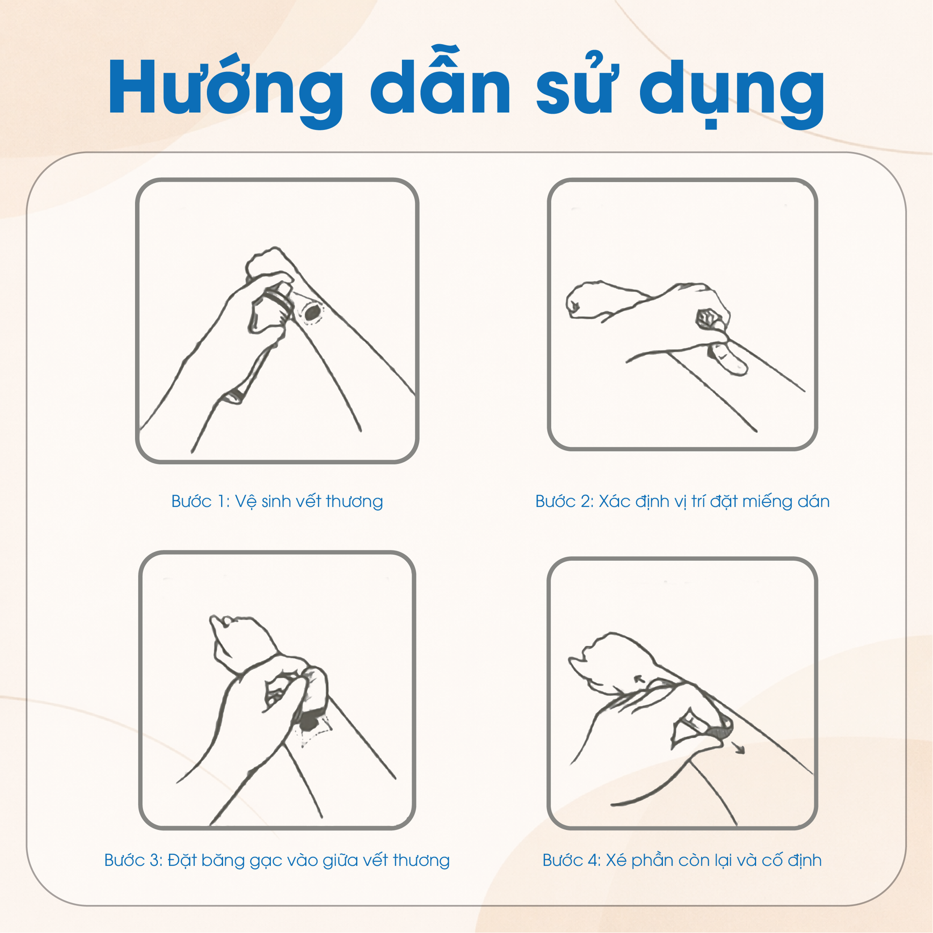 Băng dính cá nhân vải không dệt Non-Woven Fabric UgoTana BH245137 1