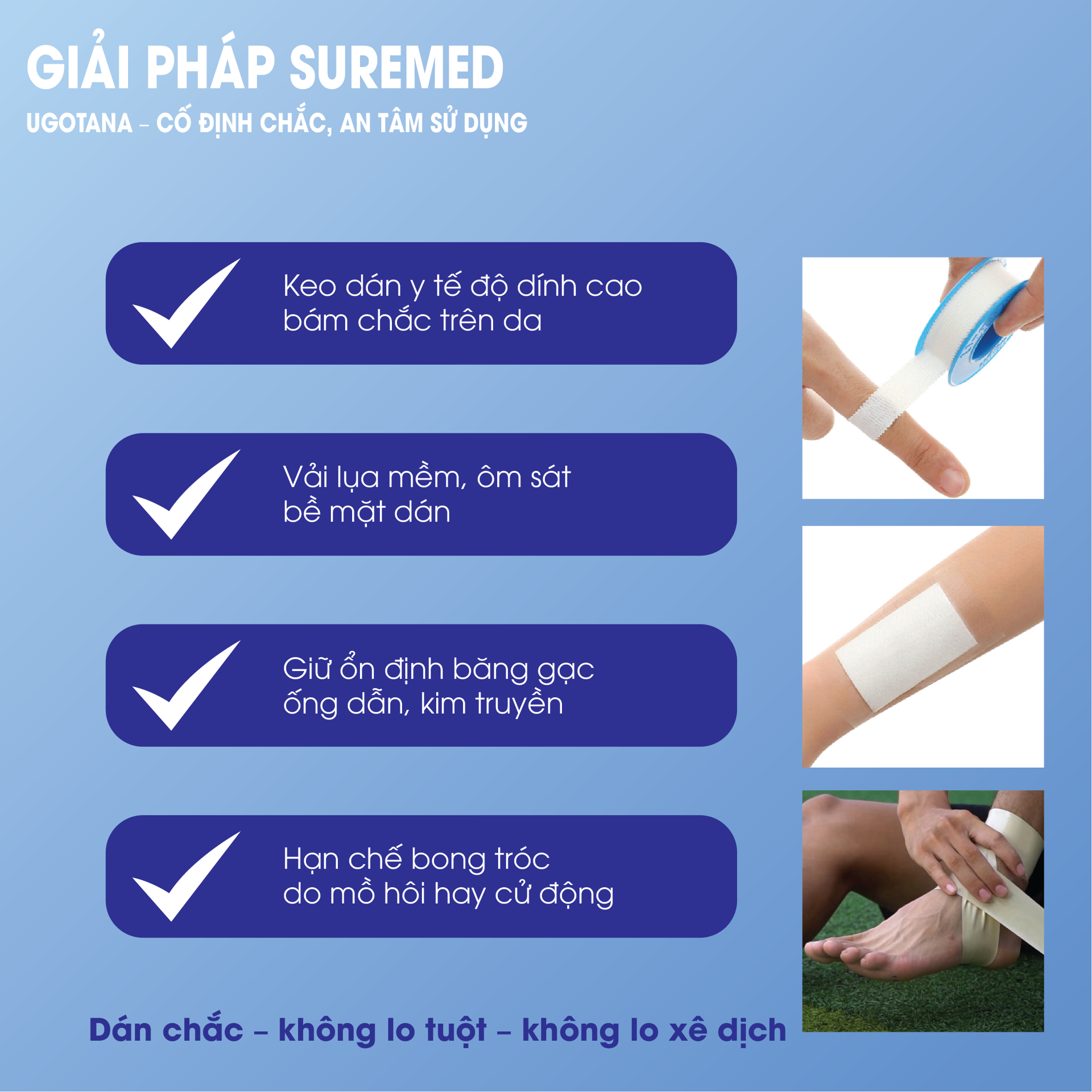 Băng Dính Cuộn Vải Lụa Y Tế Suremed BH245173 5