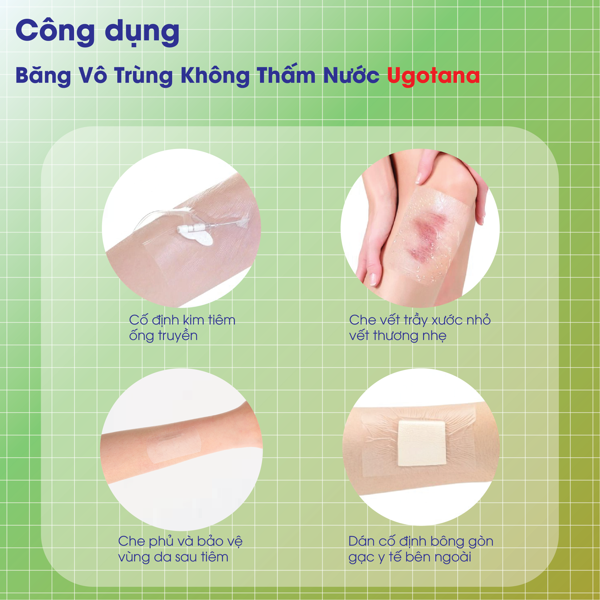 Băng Vô Trùng Không Thấm Nước Ugotana BH245145 3
