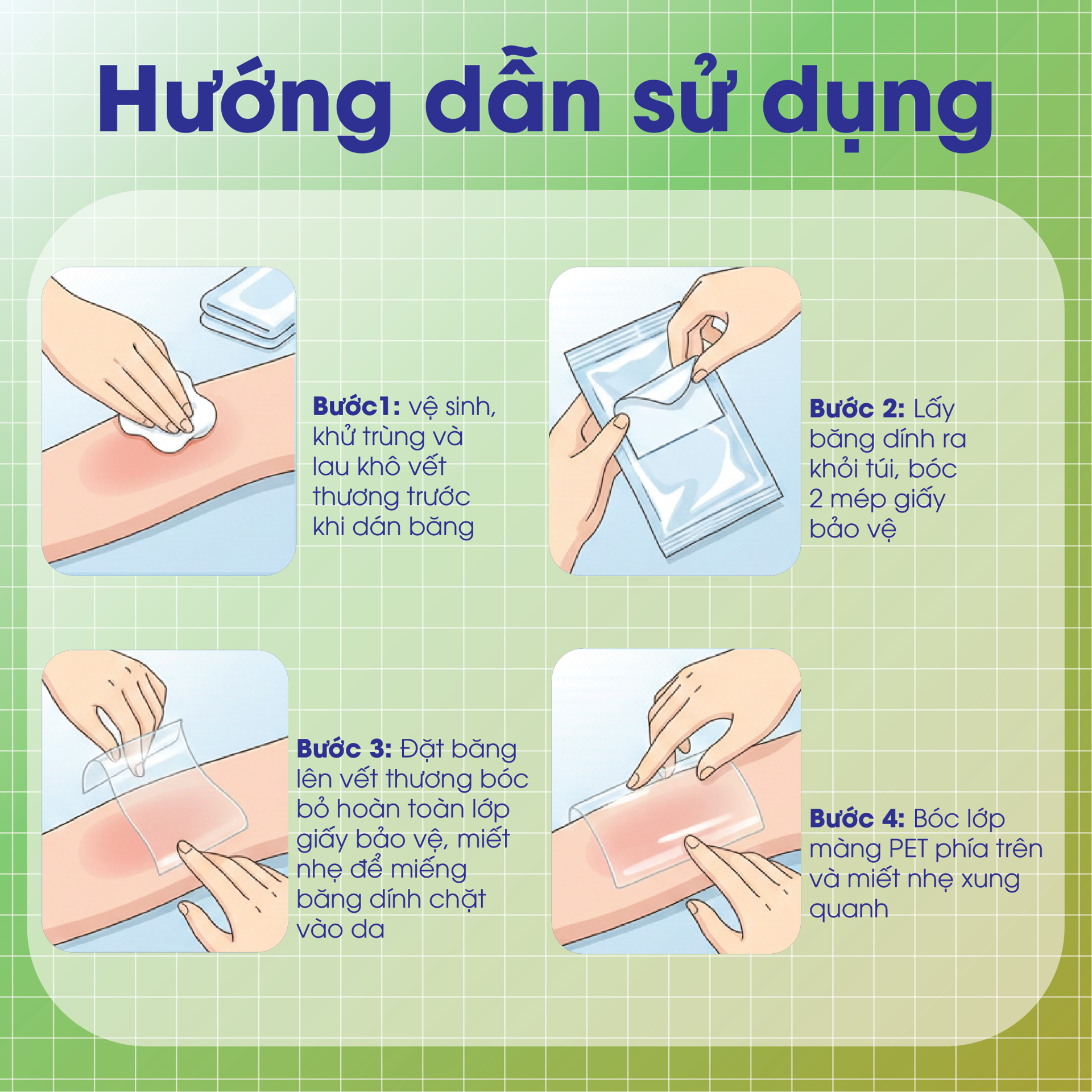 Băng Vô Trùng Không Thấm Nước Ugotana BH245145 1