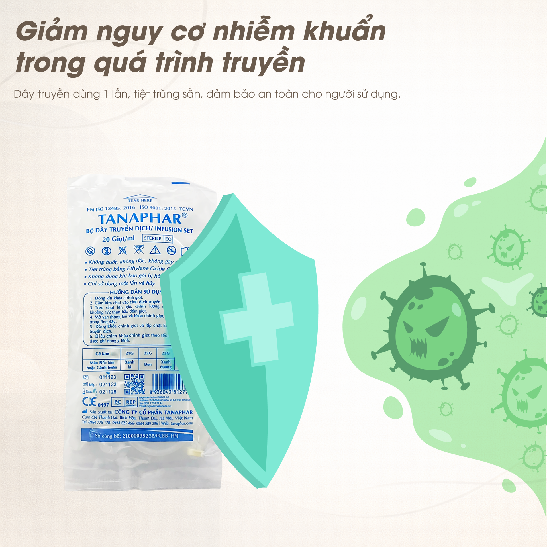 Dây truyền dịch Tanaphar BH245207 3