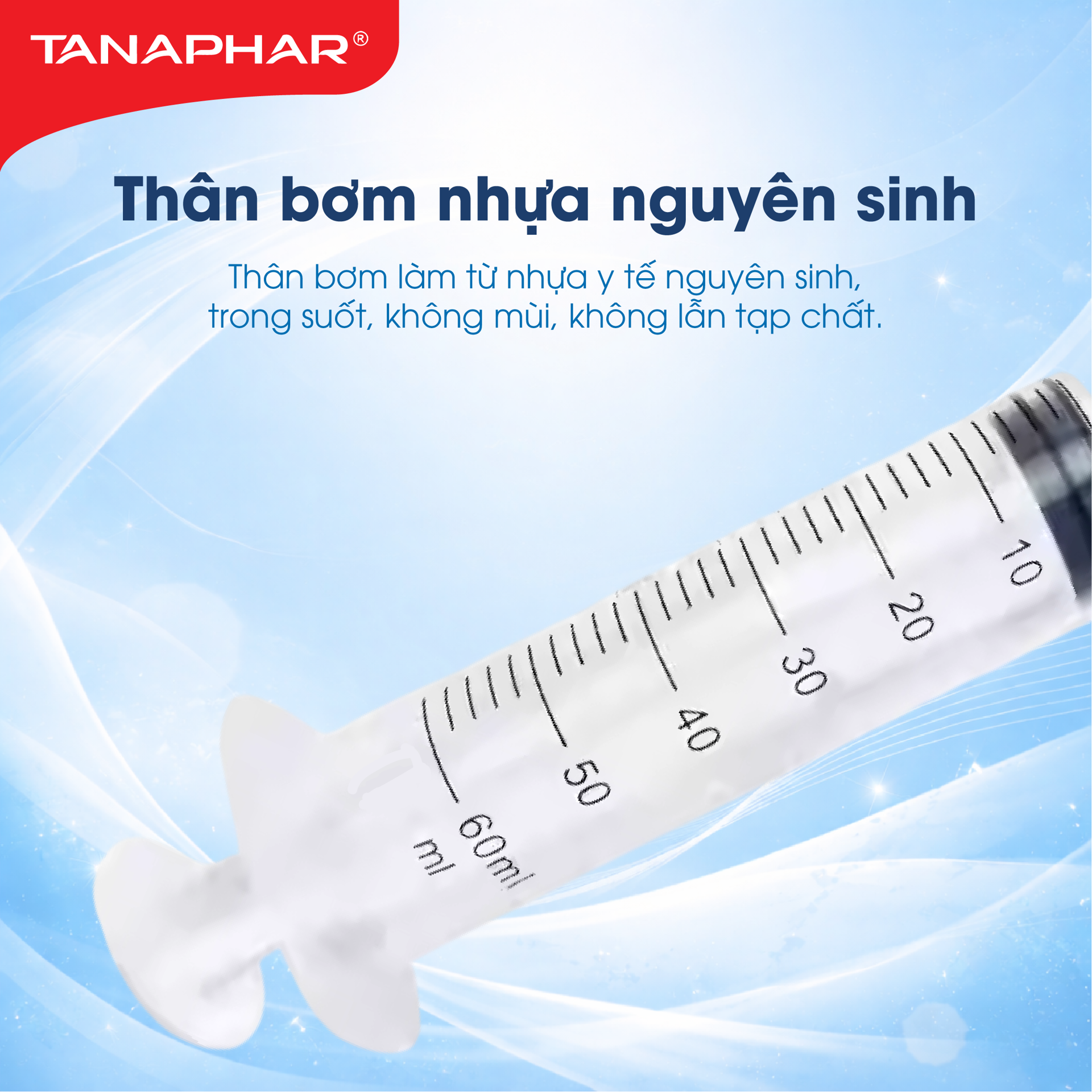 Bơm Cho Ăn Sử Dụng Một Lần 50ml/cc TANAPHAR BH245164 2