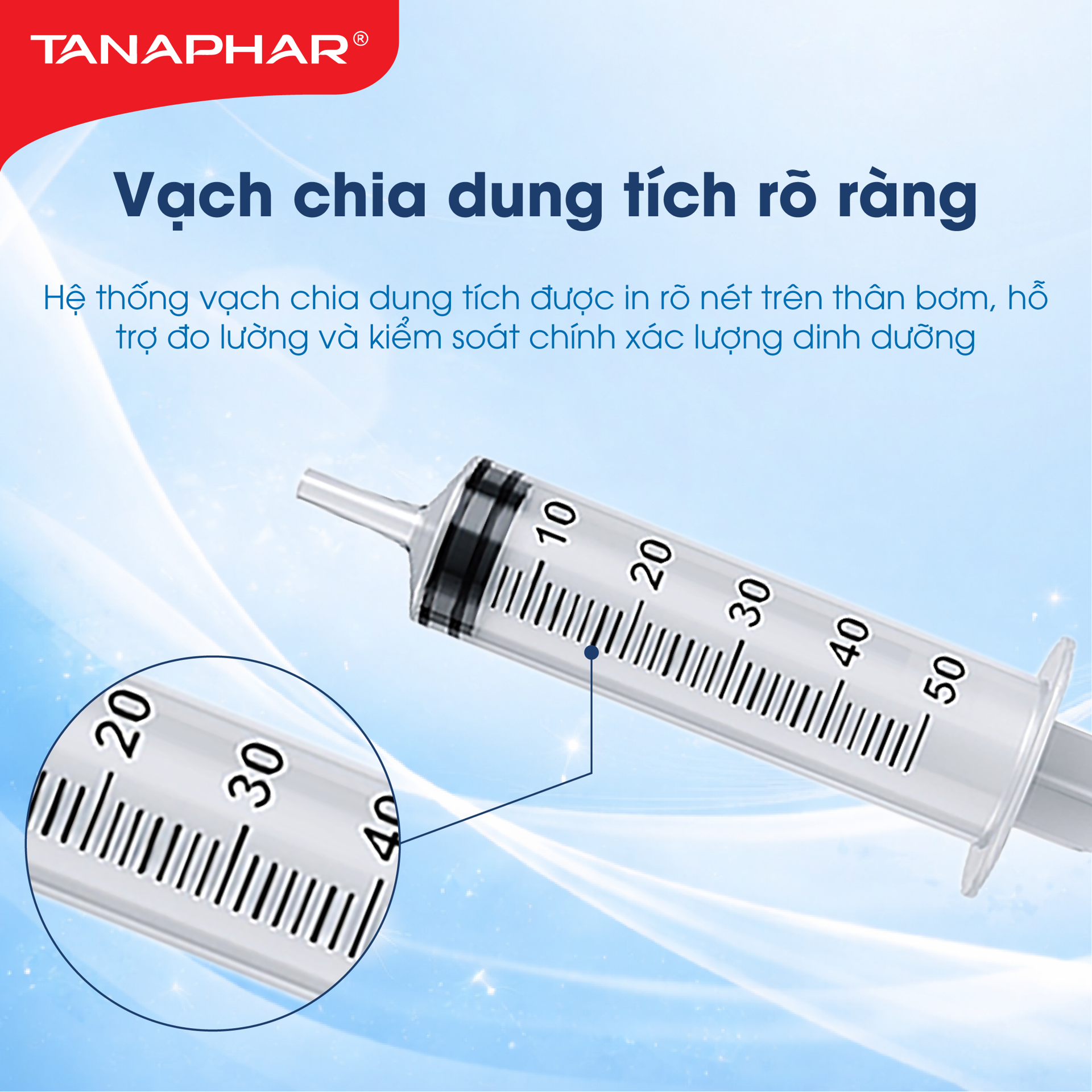 Bơm Cho Ăn Sử Dụng Một Lần 50ml/cc TANAPHAR BH245164 3
