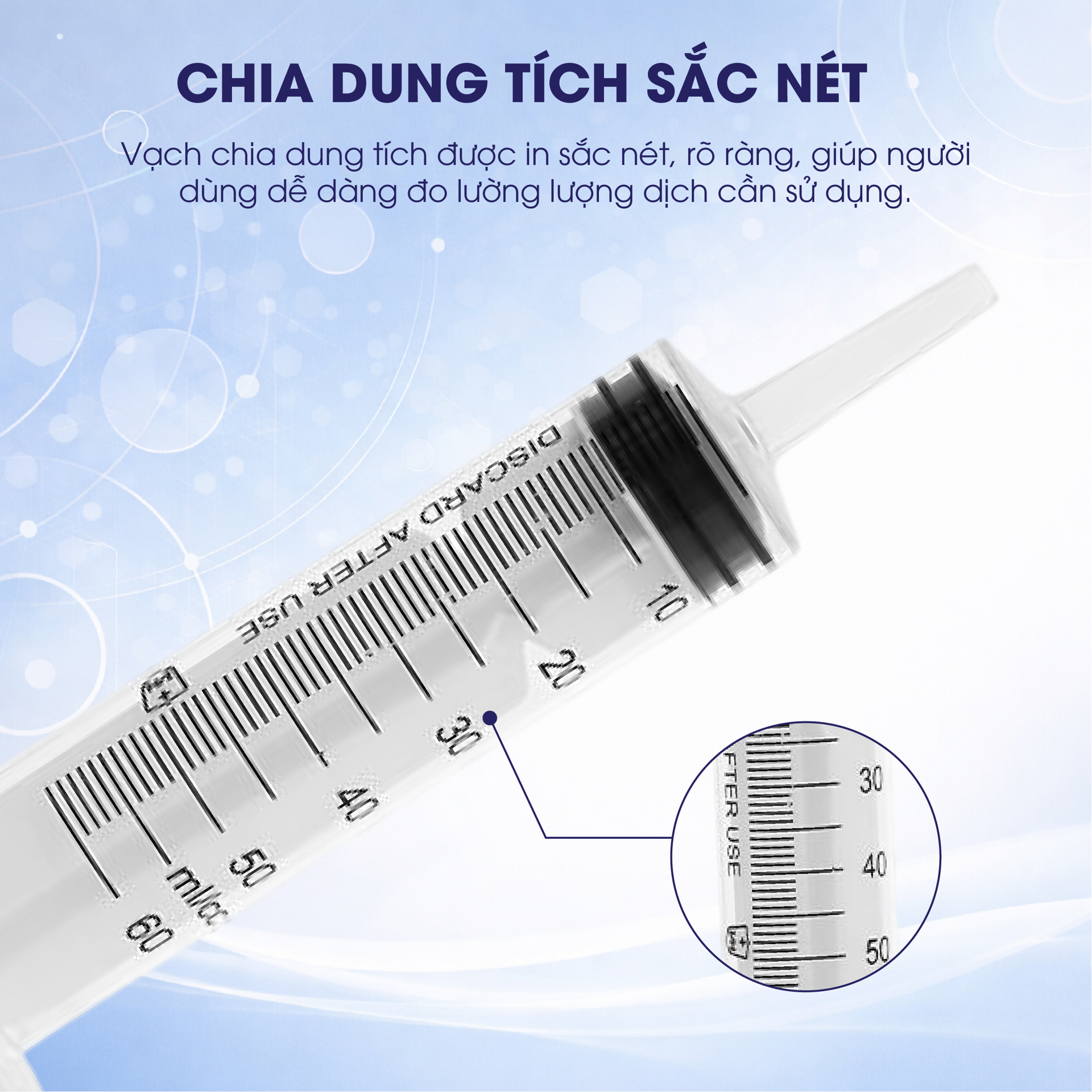 Bơm Tiêm Cho Ăn Sử Dụng Một Lần 50ml/cc VIHANKOK BH245191 2