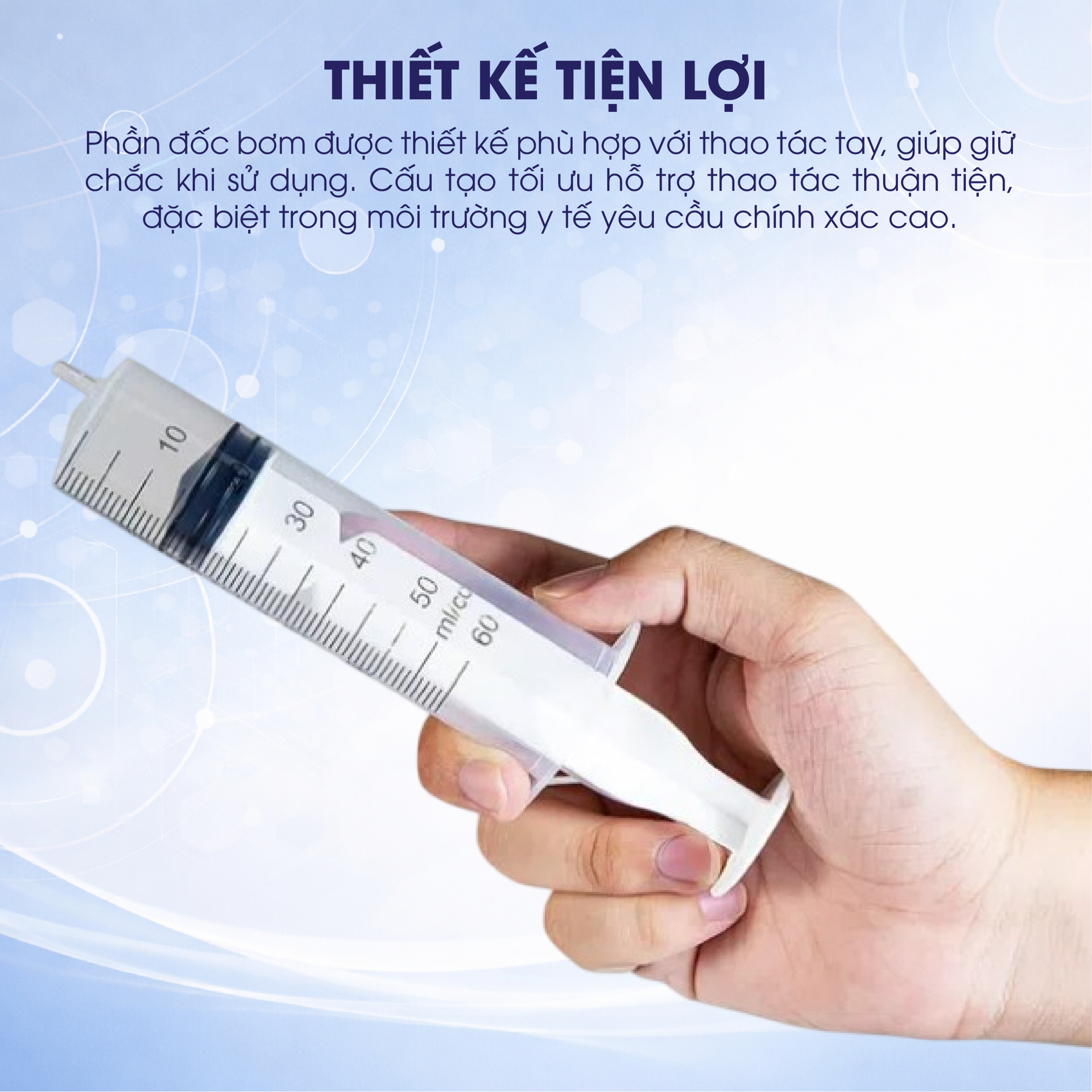 Bơm Tiêm Cho Ăn Sử Dụng Một Lần 50ml/cc VIHANKOK BH245191 4