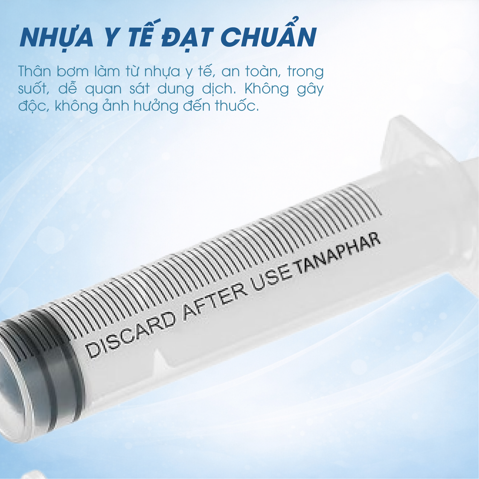 Bơm Tiêm Sử Dụng 1 Lần TANAPHAR BH245165 1