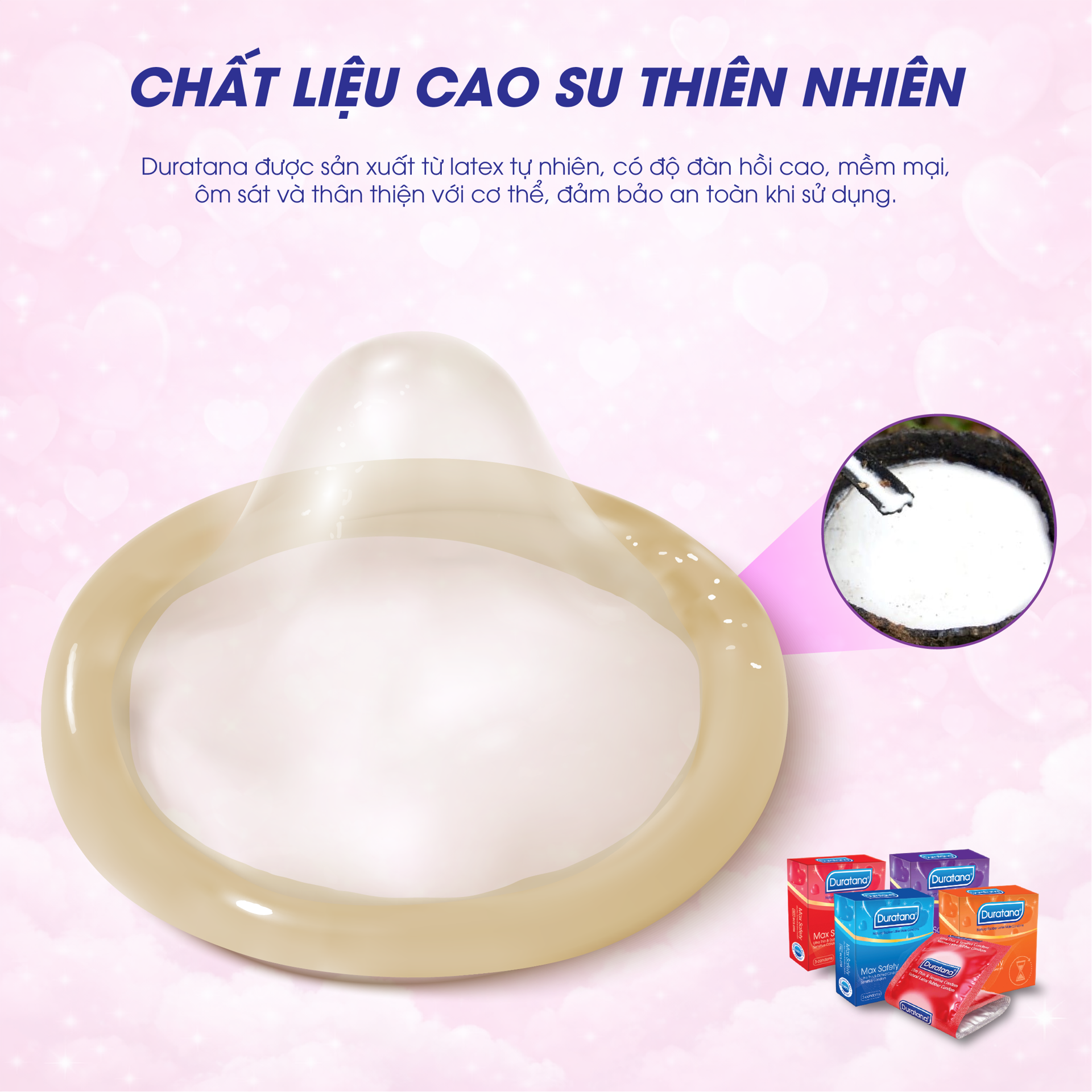 Bao Cao Su DURATANA Cao Su Thiên Nhiên BH245169 1