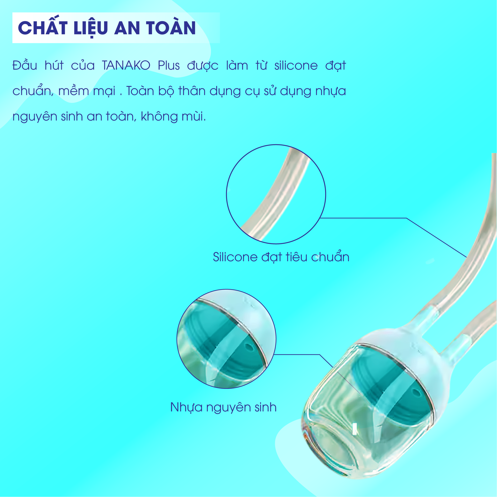 Dụng Cụ Hút Mũi Đầu Mềm Silicone TANAKO Plus BH245179 1