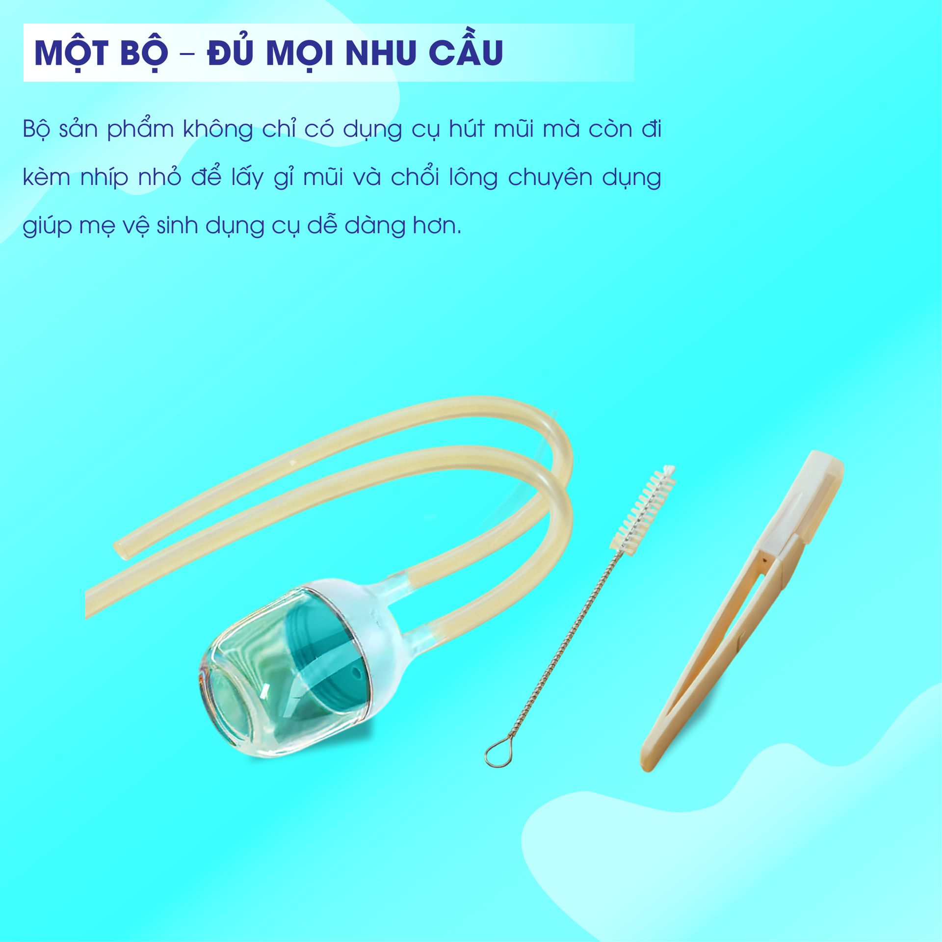 Dụng Cụ Hút Mũi Đầu Mềm Silicone TANAKO Plus BH245179 5
