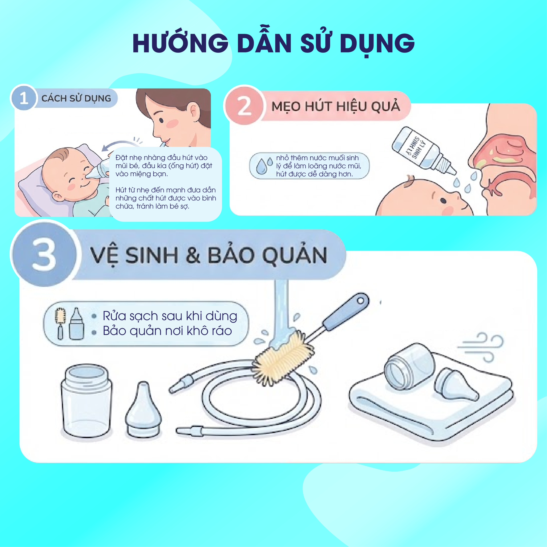 Dụng Cụ Hút Mũi Đầu Mềm Silicone TANAKO Plus BH245179 1