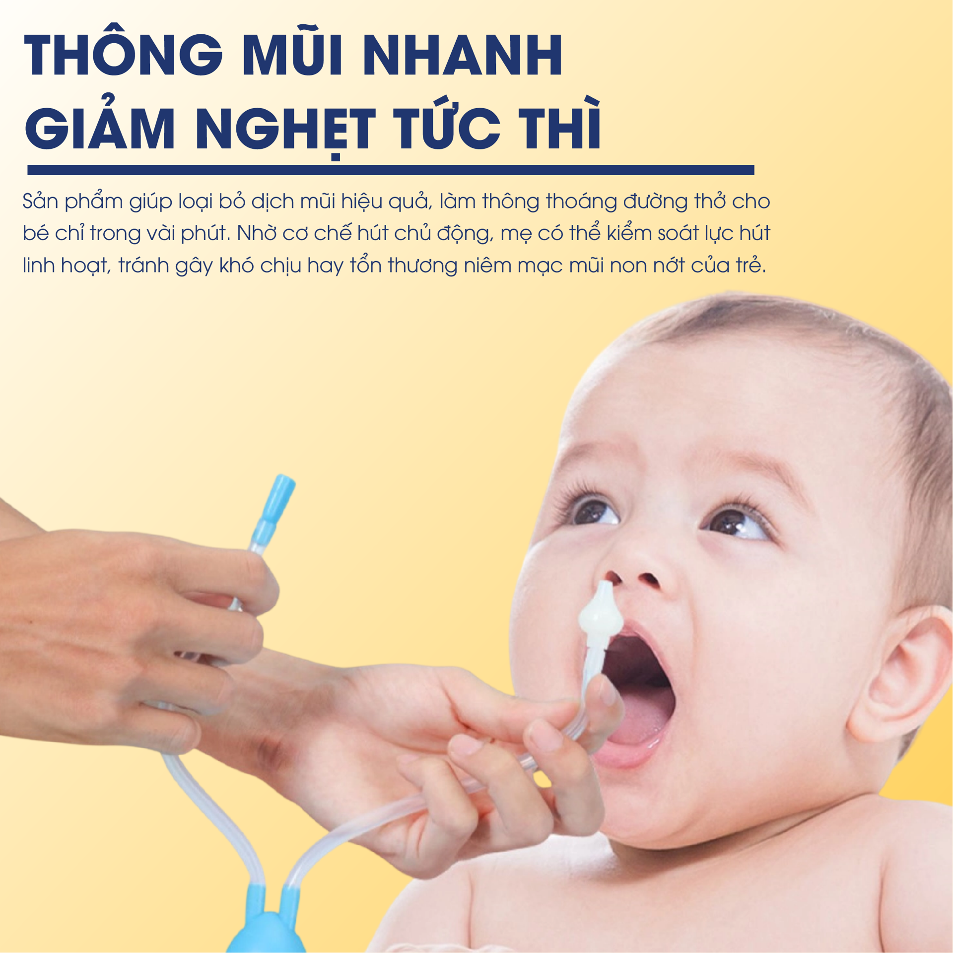 Dụng Cụ Hút Mũi Đầu Mềm Silicone TANAKO BH245178 2
