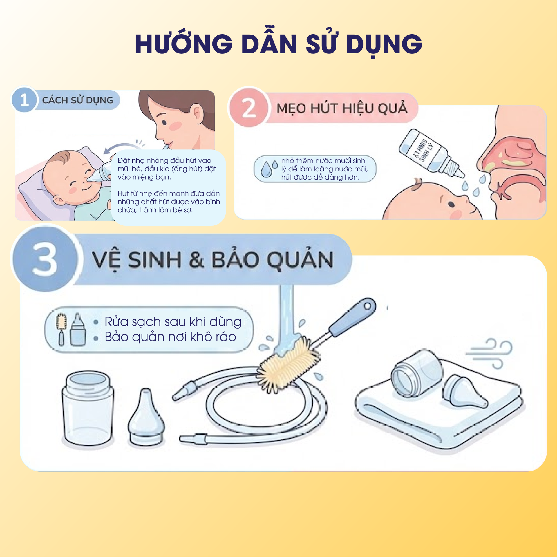 Dụng Cụ Hút Mũi Đầu Mềm Silicone TANAKO BH245178 1