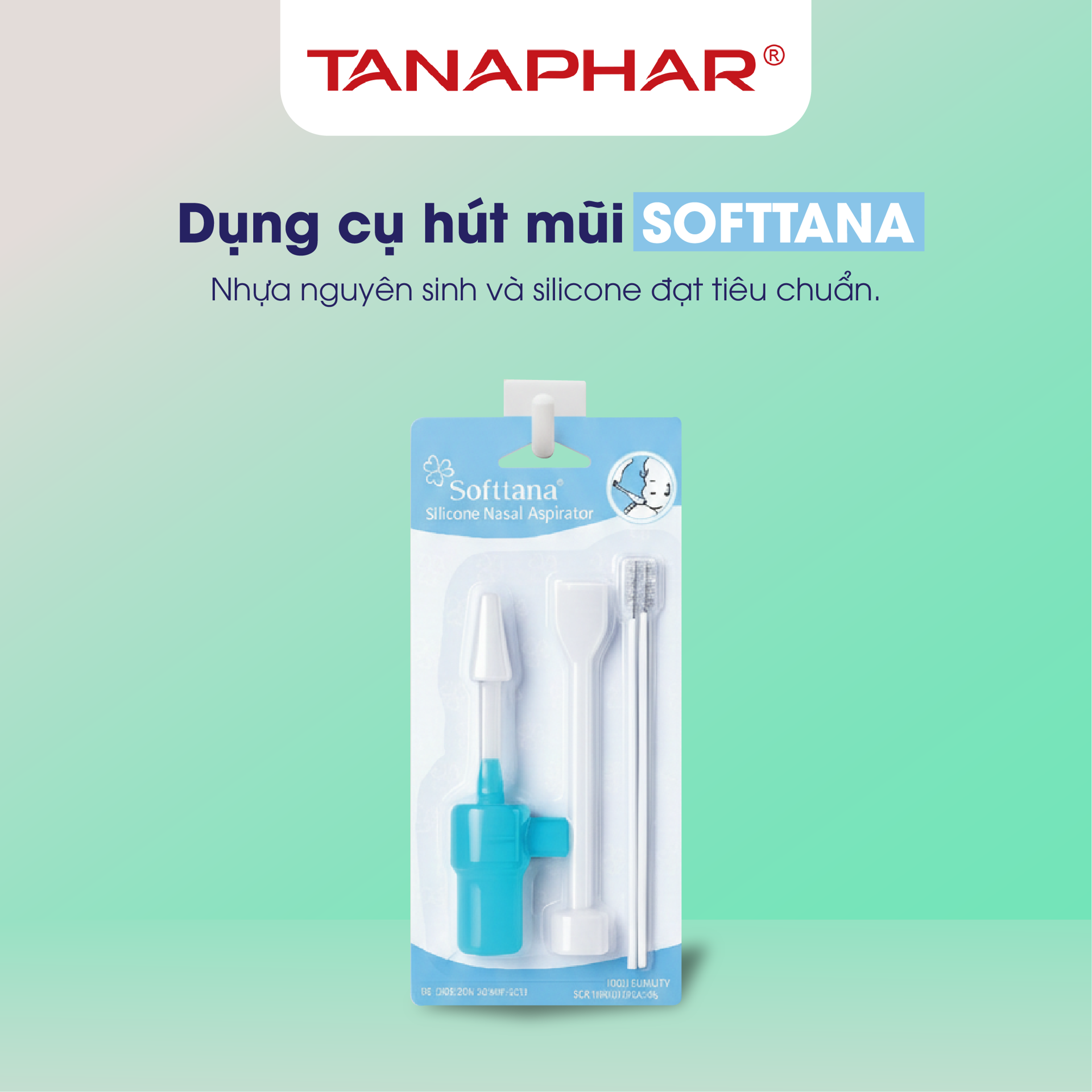 Dụng Cụ Hút Mũi Đầu Mềm Silicone SOFTTANA BH245180 1