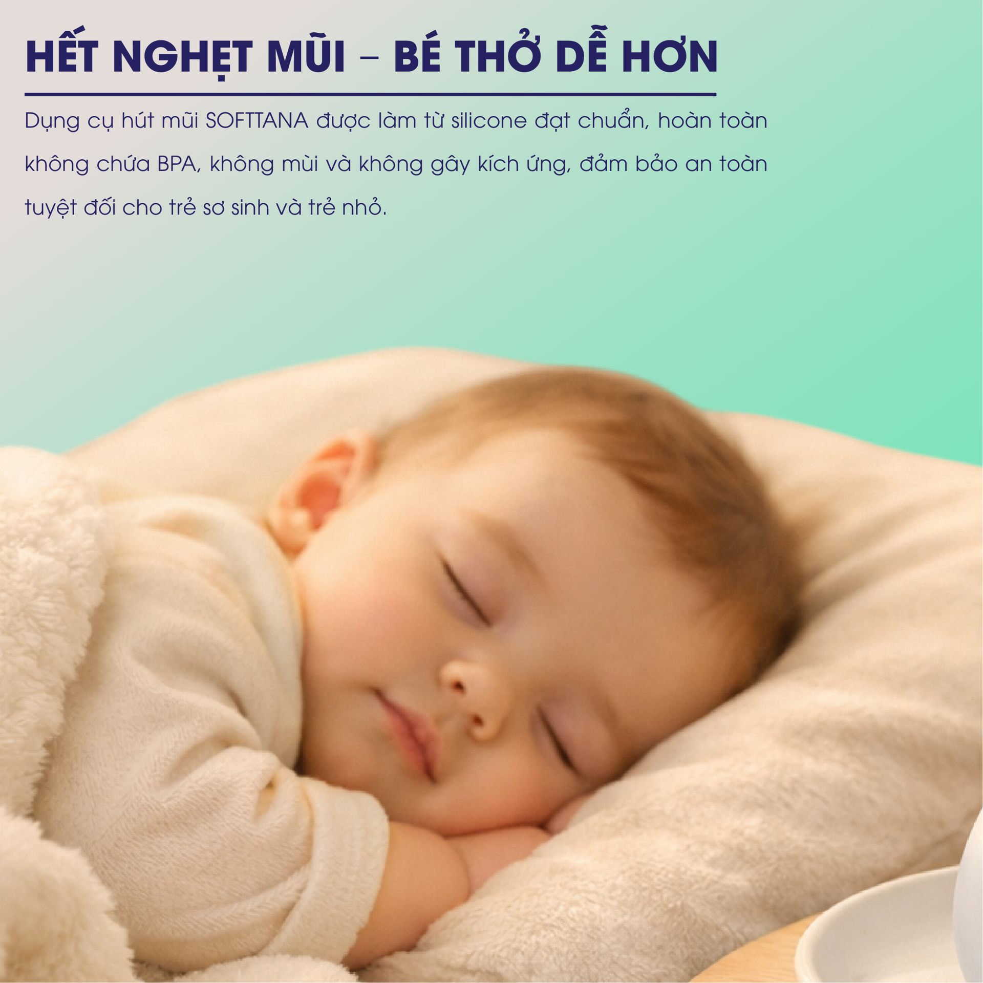 Dụng Cụ Hút Mũi Đầu Mềm Silicone SOFTTANA BH245180 1