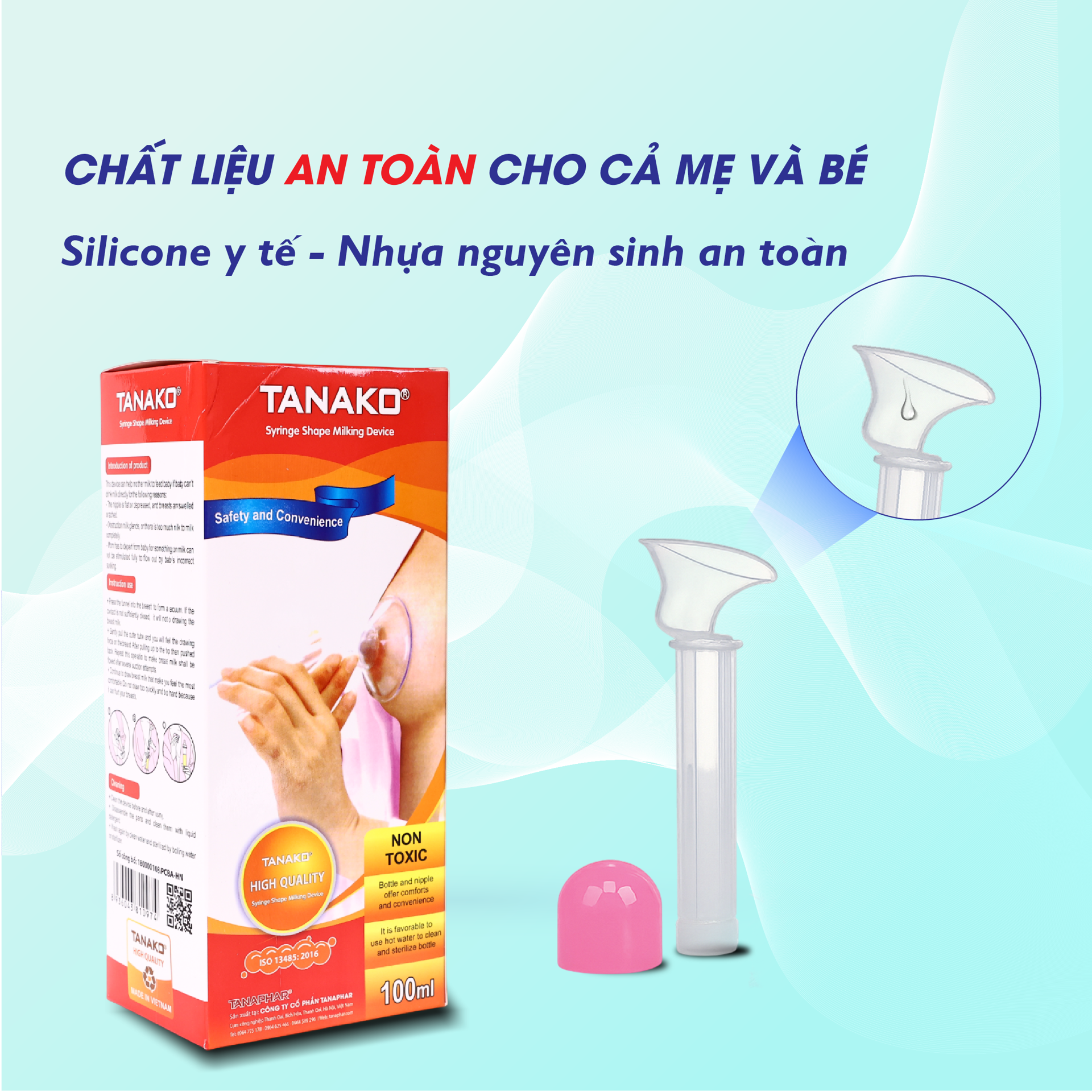Dụng Cụ Hút Sữa Cho Mẹ Bầu TANAKO BH245155 1