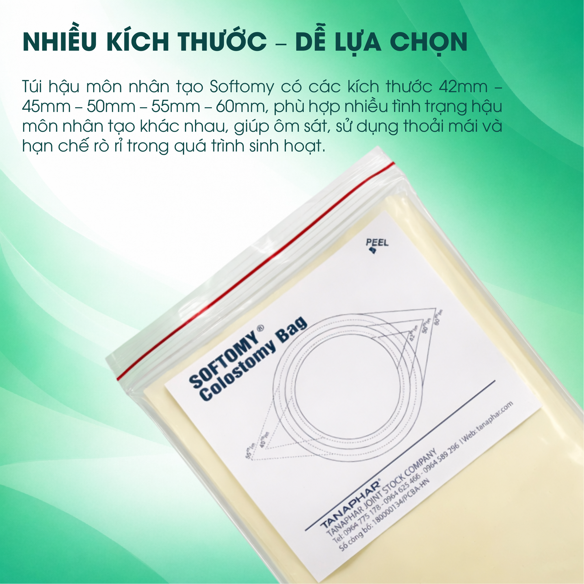 Túi Hậu Môn SOFTOMY BH245170 3