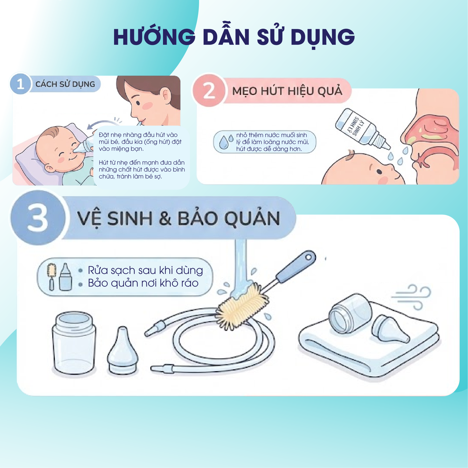 Dụng Cụ Hút Mũi HANOMED BH245156 1